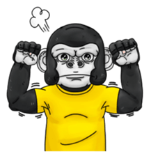 Gorilla!!(Englsih Ver) sticker #4434664