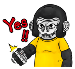 Gorilla!!(Englsih Ver) sticker #4434665