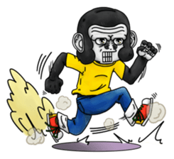 Gorilla!!(Englsih Ver) sticker #4434669