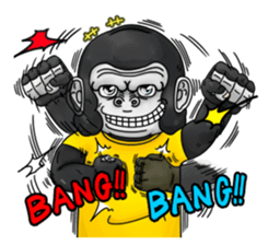 Gorilla!!(Englsih Ver) sticker #4434684