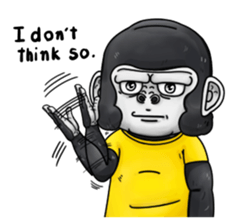 Gorilla!!(Englsih Ver) sticker #4434691