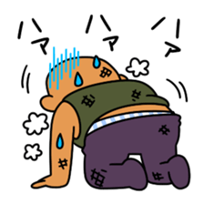 Villain face sticker #4434807