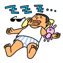 Villain face sticker #4434814