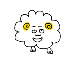 Smiley Sheep sticker #4434944