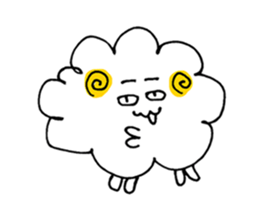 Smiley Sheep sticker #4434980