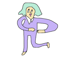 The people who often move sticker #4435001