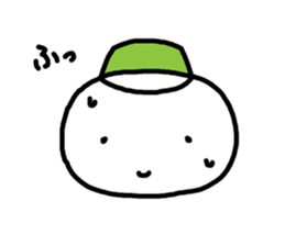 white yukki sticker #4435303