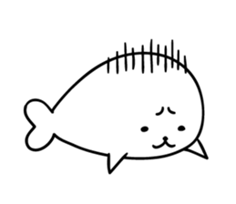 Annoying seadog sticker sticker #4435342
