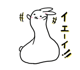 omochi rabbit! sticker #4436085