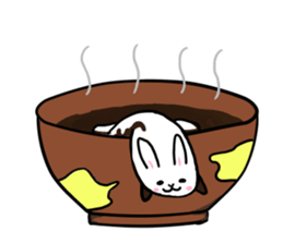 omochi rabbit! sticker #4436101