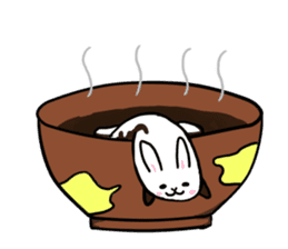 omochi rabbit! sticker #4436101
