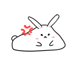 omochi rabbit! sticker #4436102