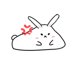 omochi rabbit! sticker #4436102