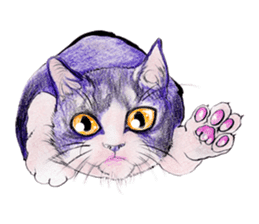 Fancy cats sticker #4436225