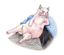 Fancy cats sticker #4436226