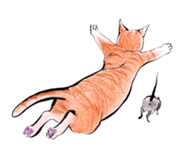 Fancy cats sticker #4436244