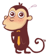 Monkey Monk sticker #4436960