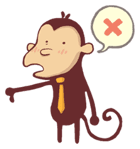 Monkey Monk sticker #4436966