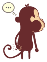 Monkey Monk sticker #4436967