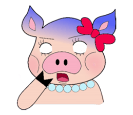 butako and butaro sticker #4437000