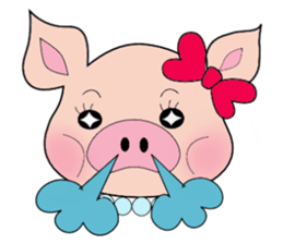 butako and butaro sticker #4437002