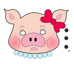 butako and butaro sticker #4437003