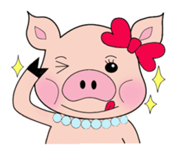 butako and butaro sticker #4437011