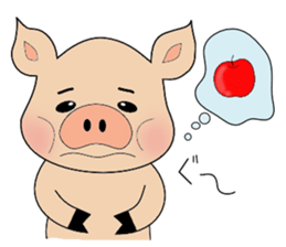 butako and butaro sticker #4437015