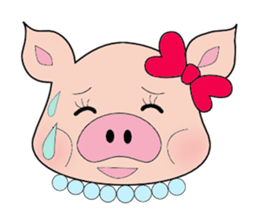 butako and butaro sticker #4437017