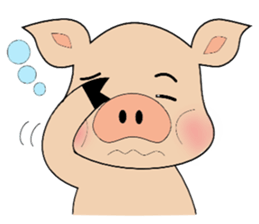 butako and butaro sticker #4437020