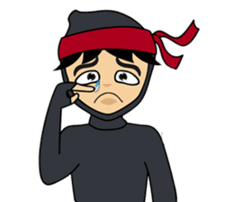 Geisha, Samurai, and Ninja emoji sticker sticker #4437907