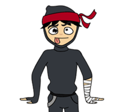 Geisha, Samurai, and Ninja emoji sticker sticker #4437908