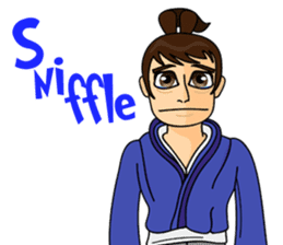 Geisha, Samurai, and Ninja emoji sticker sticker #4437935