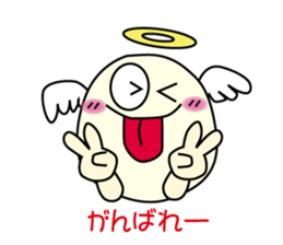 Chick angel sticker #4438330