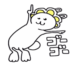 Funky rabbit usako sticker #4439908