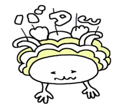 Funky rabbit usako sticker #4439909