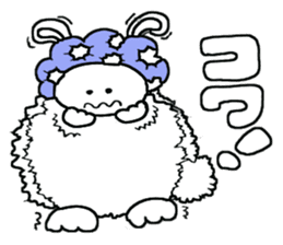 Funky rabbit usako sticker #4439928