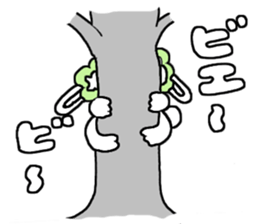 Funky rabbit usako sticker #4439930