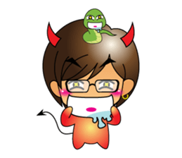 Tangoh Kung by Kanomko sticker #4440173