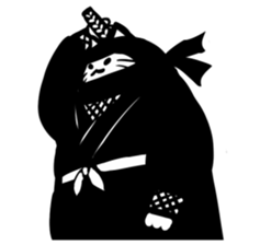 Ninja cat sticker sticker #4440465