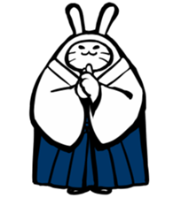 Ninja cat sticker sticker #4440478