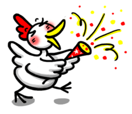 Yes! Niwatori-san sticker #4441227