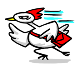 Yes! Niwatori-san sticker #4441235