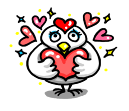 Yes! Niwatori-san sticker #4441237