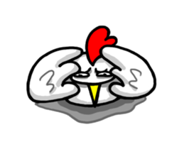 Yes! Niwatori-san sticker #4441246