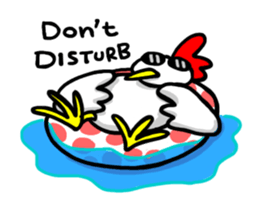 Yes! Niwatori-san sticker #4441255