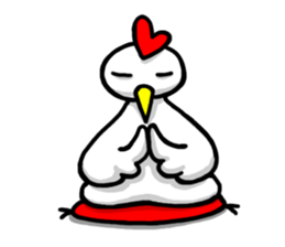 Yes! Niwatori-san sticker #4441261