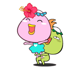 kappa kapok and the gang sticker #4441265