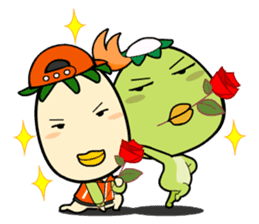 kappa kapok and the gang sticker #4441266