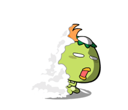 kappa kapok and the gang sticker #4441267